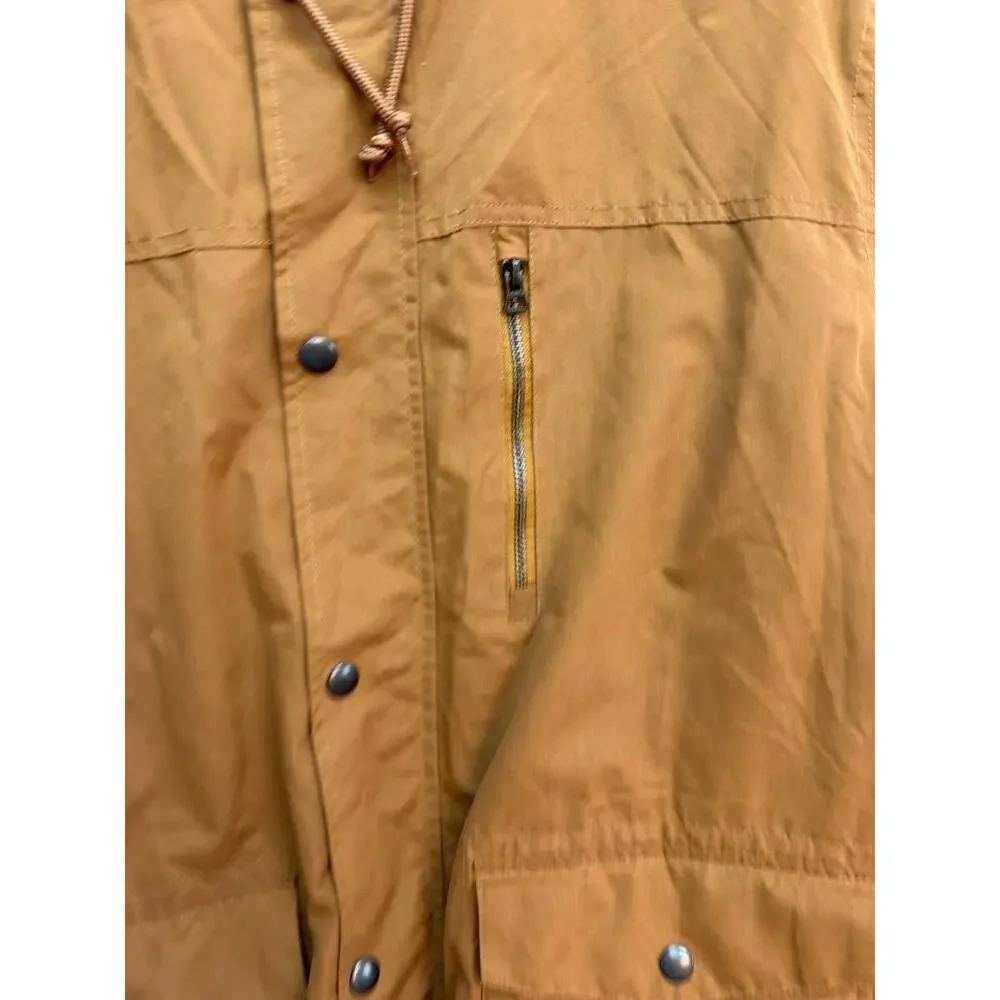 Old Navy Men’s XL Brown Sherpa Lined Hooded Utility Jacket Runs Small